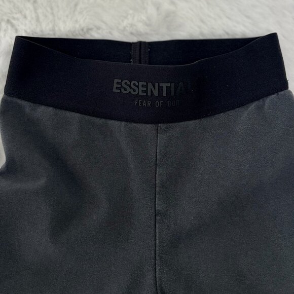 Essentials Fear of God Girls Black Leggings – Size 8 - Picture 2 of 6